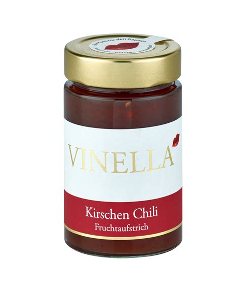 Kirschen Chili Fruchtaufstrich - Vinella - Die Feinkost-Manufaktur