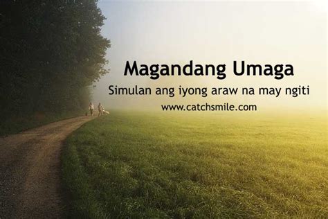 Magandang Umaga | Filipino Quotes and Images - Catch Smile