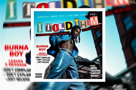 Burna Boy Drops Seventh Studio Album “I Told Them… “ – Vipi Kenya