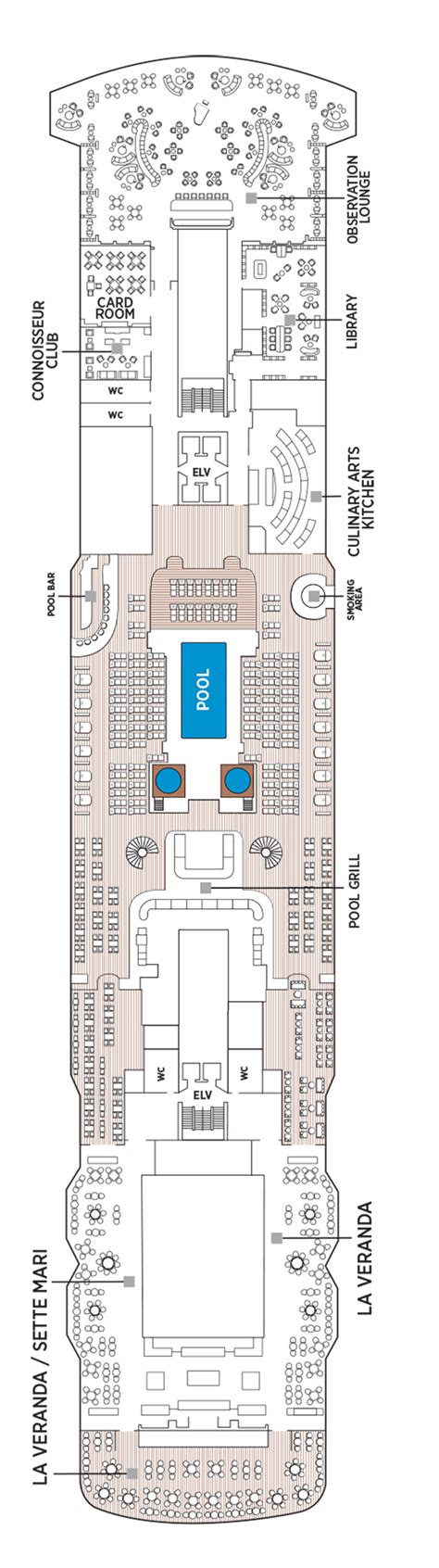 Regent Seven Seas Grandeur – Deck Plans - Planet Cruise