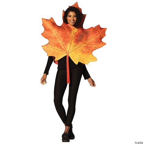 Adult Maple Fall Leaf Costume