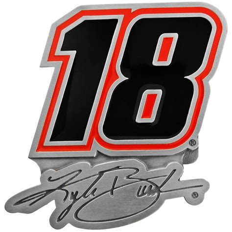 Kyle Busch Number & Signature Car Emblem | NASCAR Shop