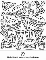 Food Group Coloring Sheet sketch template