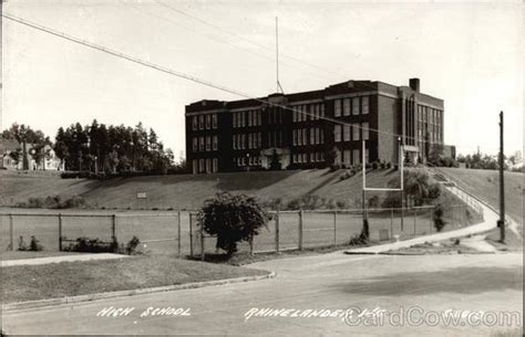 Photograph of Highschool and Grounds Rhinelander, WI