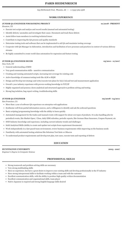 Roles and responsibilities of junior test engineer