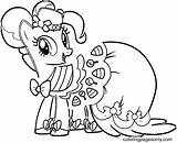 Pony Pinkie Pie Coloring Page  Free Printable Pages sketch template