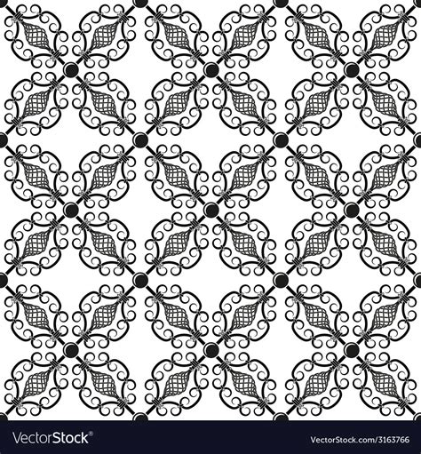 Wrought iron pattern Royalty Free Vector Image