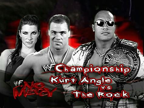 Kurt Angle vs The Rock WWF No Mercy 2000 Promo - video Dailymotion