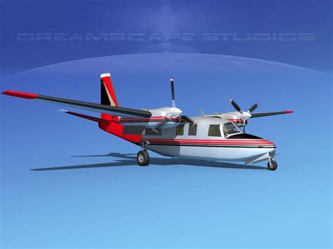 3D model Aero Commander 500 V01 | CGTrader