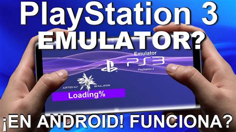 PROBANDO EL EMULADOR PLAYSTATION 3 PARA ANDROID (EMULADOR PS3 ...