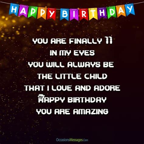 https://www.occasionsmessages.com/birthday/11th-birthday-wishes-quotes | Happy 11th birthday ...