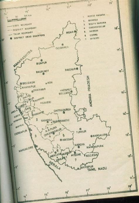 Map Of North Kanara