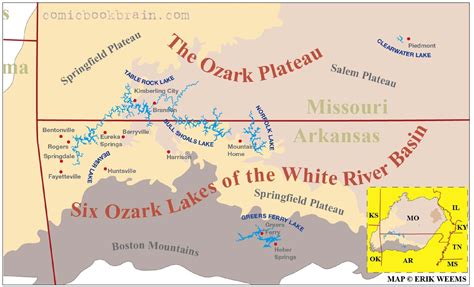 Ozark Mountains are a safe refuge area for Christian preppers. A green ...