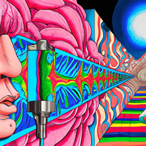 LSD Pink Floyd 70s Hyper Realistic Graphic · Creative Fabrica