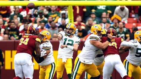 Green Bay Packers 21-23 Washington Commanders | NFL highlights | Video ...