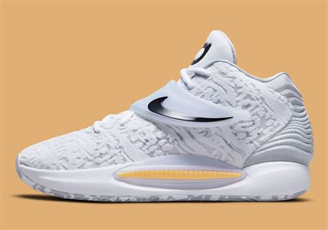 Nike KD 14 White Black Home CW3935-100 | SneakerNews.com