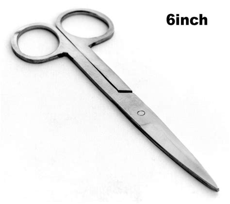 Straight Medical Scissors - Stainless Steel - 6 Inch - Surgical ...