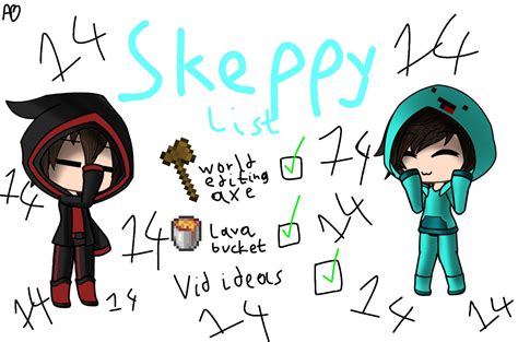 Skeppy list for the ones who make a meme about Skeppy | Memes, Anime, List