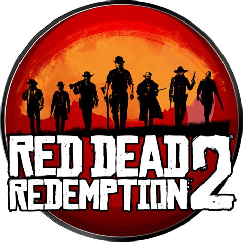 Red Dead Redemption 2 logo PNG transparent image download, size: 894x893px