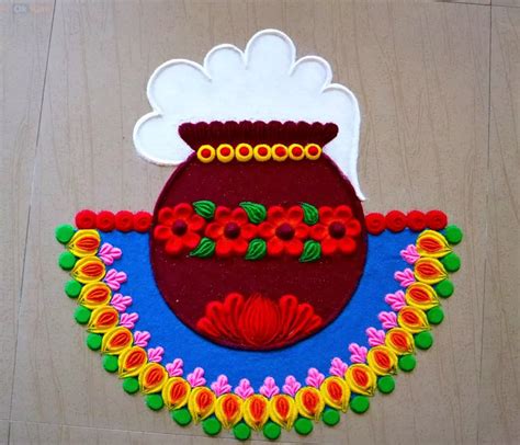 Pongal Kolam Designs 2024: A Blend of Tradition and Creativity | OkRani.com