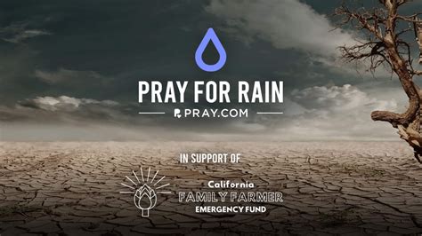 PRAY FOR RAIN - Pledge