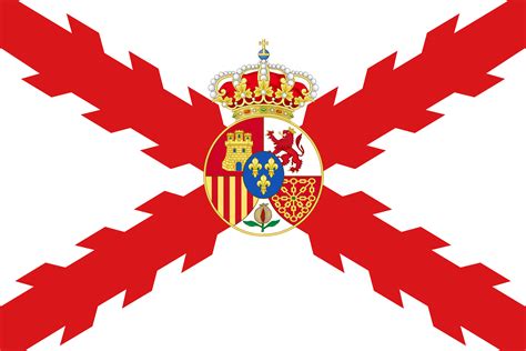 Alternate Kingdom of Spain flag : r/vexillology