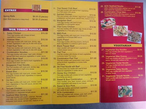 Menu at Magic Noodle fast food, Medowie, 37C Ferodale Rd