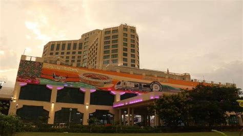 Gandhinagar Railway Station new look light show photos redeveloped ...