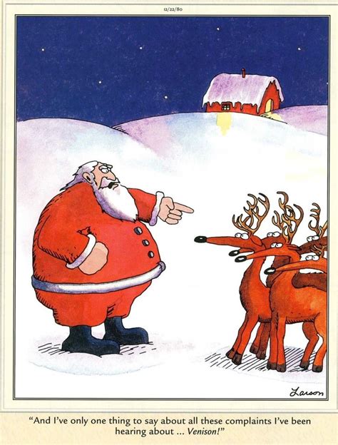 Gary Larson Far Side Christmas Cartoons