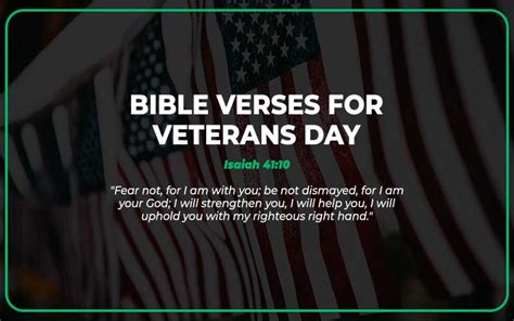 Top 30 Bible Verses for Veterans Day - Scripture Savvy