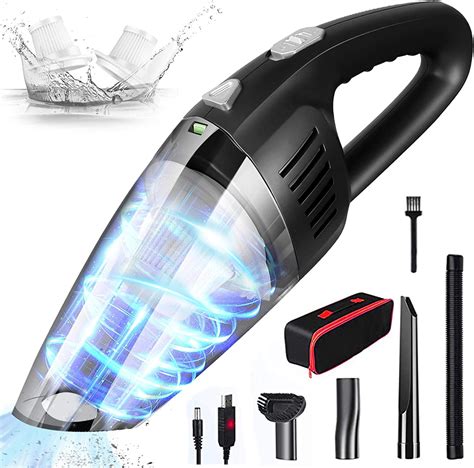 Car Vacuum Cleaner Dustbuster Handheld Vacuum Cordless Quick Charging Portable for Home Kitchen ...