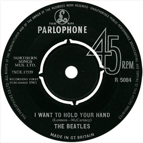 The Beatles - I Want To Hold Your Hand (Vinyl) at Discogs