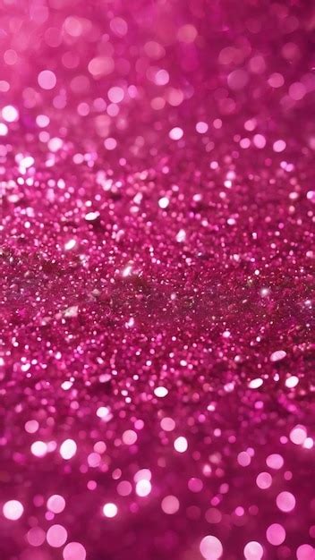 Premium AI Image | Shiny pink glitter festive background