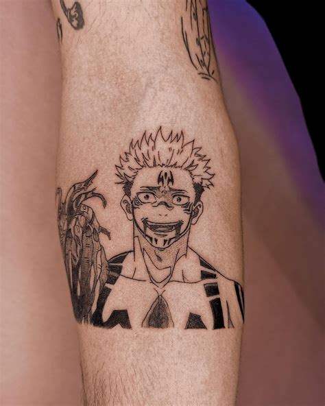 Jujutsu Kaisen Sukuna Tattoo