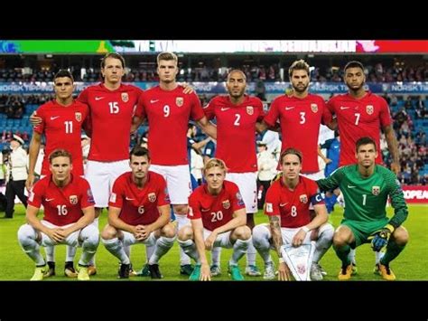 NORWAY SQUAD FIFA WORLD CUP 2022 QUALIFIER - YouTube