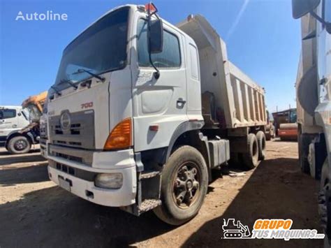 Hino 700 zs dump truck for sale Chile Santiago, WL37259