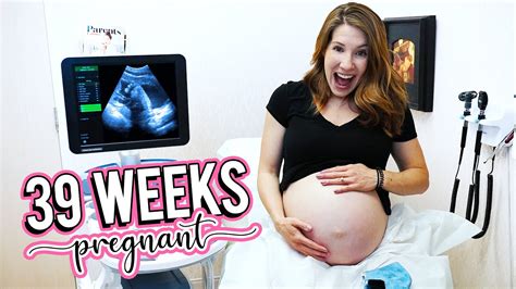 IT'S OFFICIALLY BABY WATCH TIME! - 39 Week Ultrasound! - YouTube