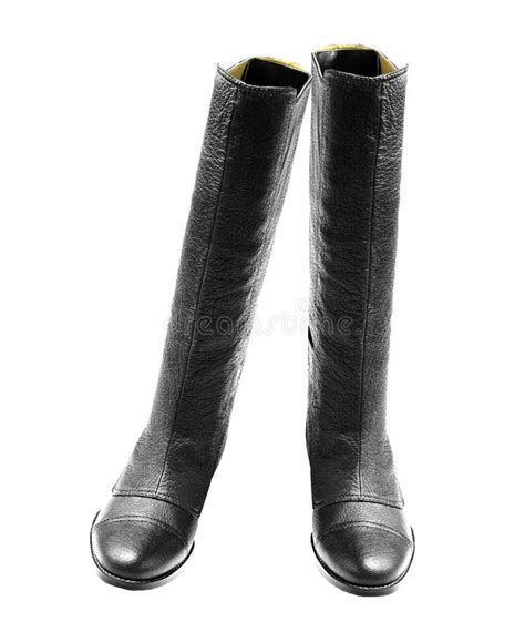 Leather rubber boots stock photo. Image of waterproof - 61556766