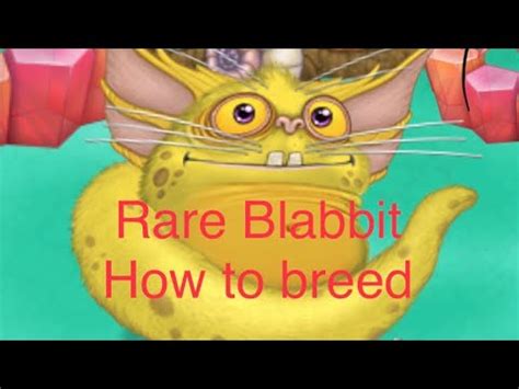 How to breed (Rare Blabbit) Water Island! - YouTube