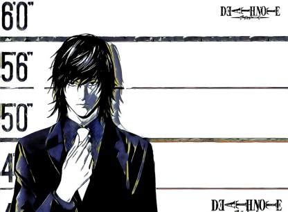 Death Note : Teru Mikami Fictional Character Manga Series Art Effect Quotes Poster 38 ...