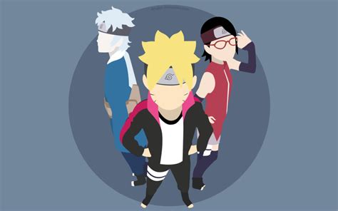 Boruto Wallpaper Team 7