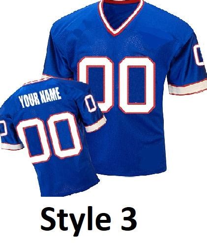 Buffalo Bills Customizable Football Jersey – Best Sports Jerseys