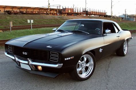 1969 Camaro SS - Matte Black | Gentlemint