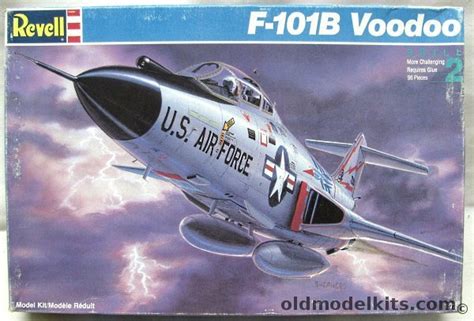 Revell 1/72 F-101B Voodoo - With Three Sets Of Aftermarket Decals From Almark and Microscale, 4456