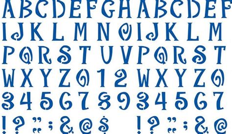 Visual Arts Stencils & Templates Alphabet Piercing Template by American ...