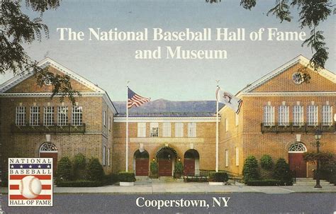 Vintage Travel Postcards: National Baseball Hall of Fame and Museum ...