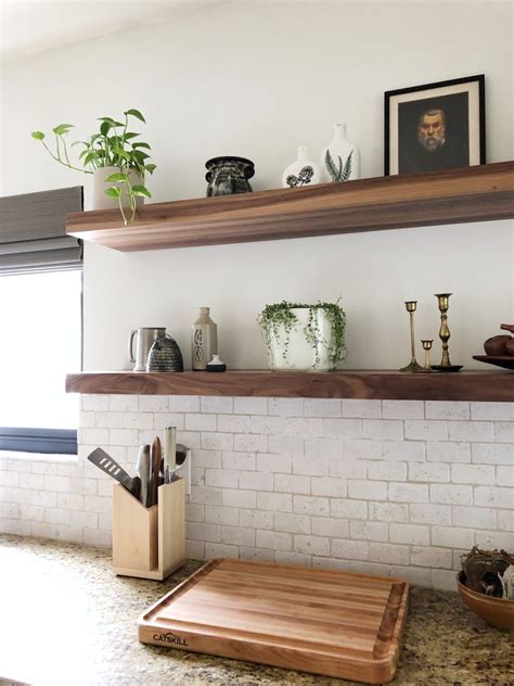 20+ Wood Floating Shelf Kitchen