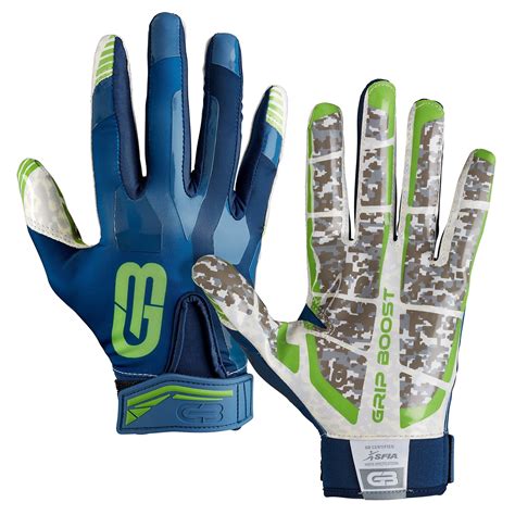 Grip Boost Stealth Football Gloves Pro Elite - Walmart.com