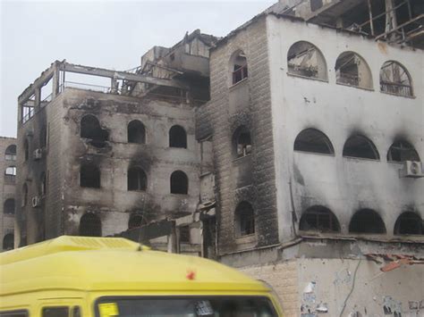 Gaza, Red Crescent building, Jan 09 | Evidence of Israeli wa… | Flickr