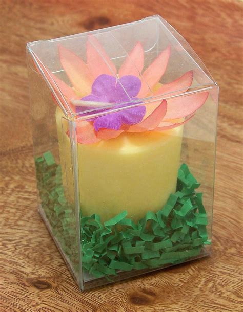 Gardenia Candle Gardenia Scented Large Votive Candle Yellow